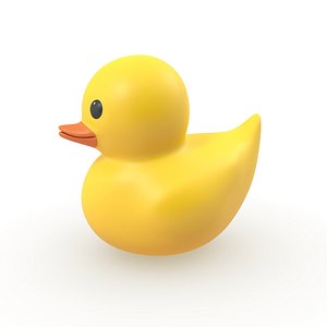 Yellow rubber Duck toy
