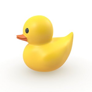 Yellow rubber Duck toy