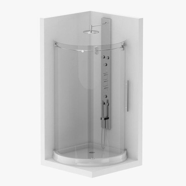 3D model shower - TurboSquid 1589123