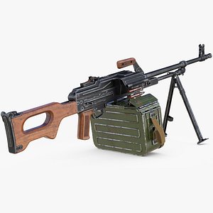 PKM Machine Gun