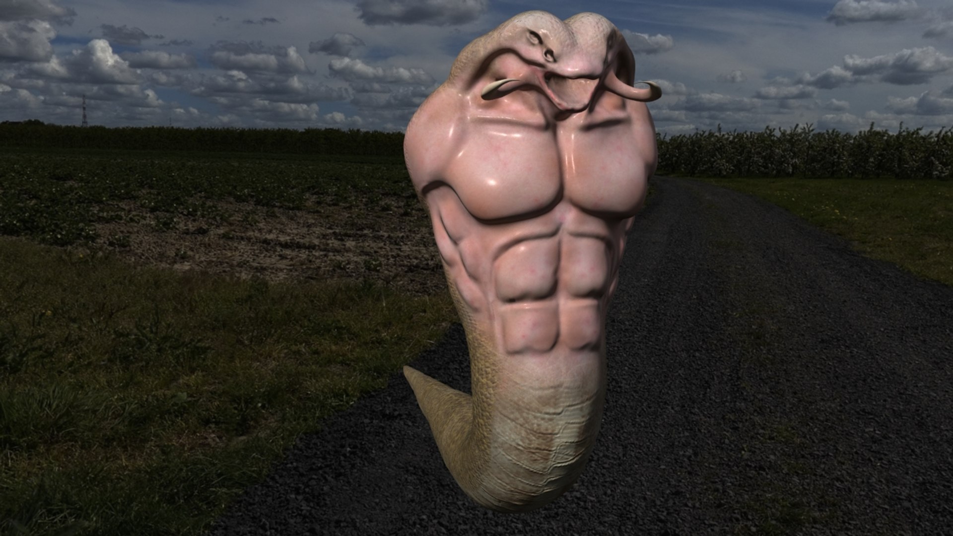 Snake 3D model - TurboSquid 1387076