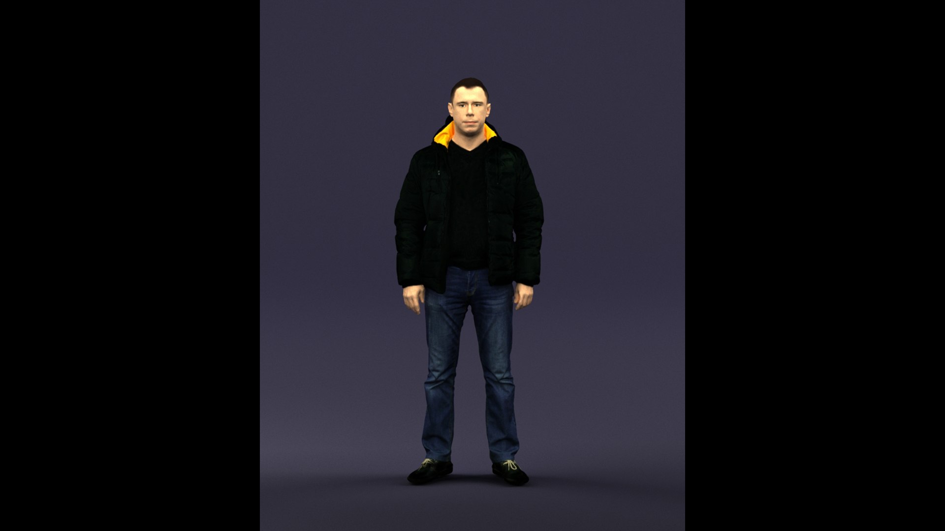 3D Scanned Realistic Human Model - TurboSquid 1649411