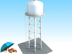 3d water tank