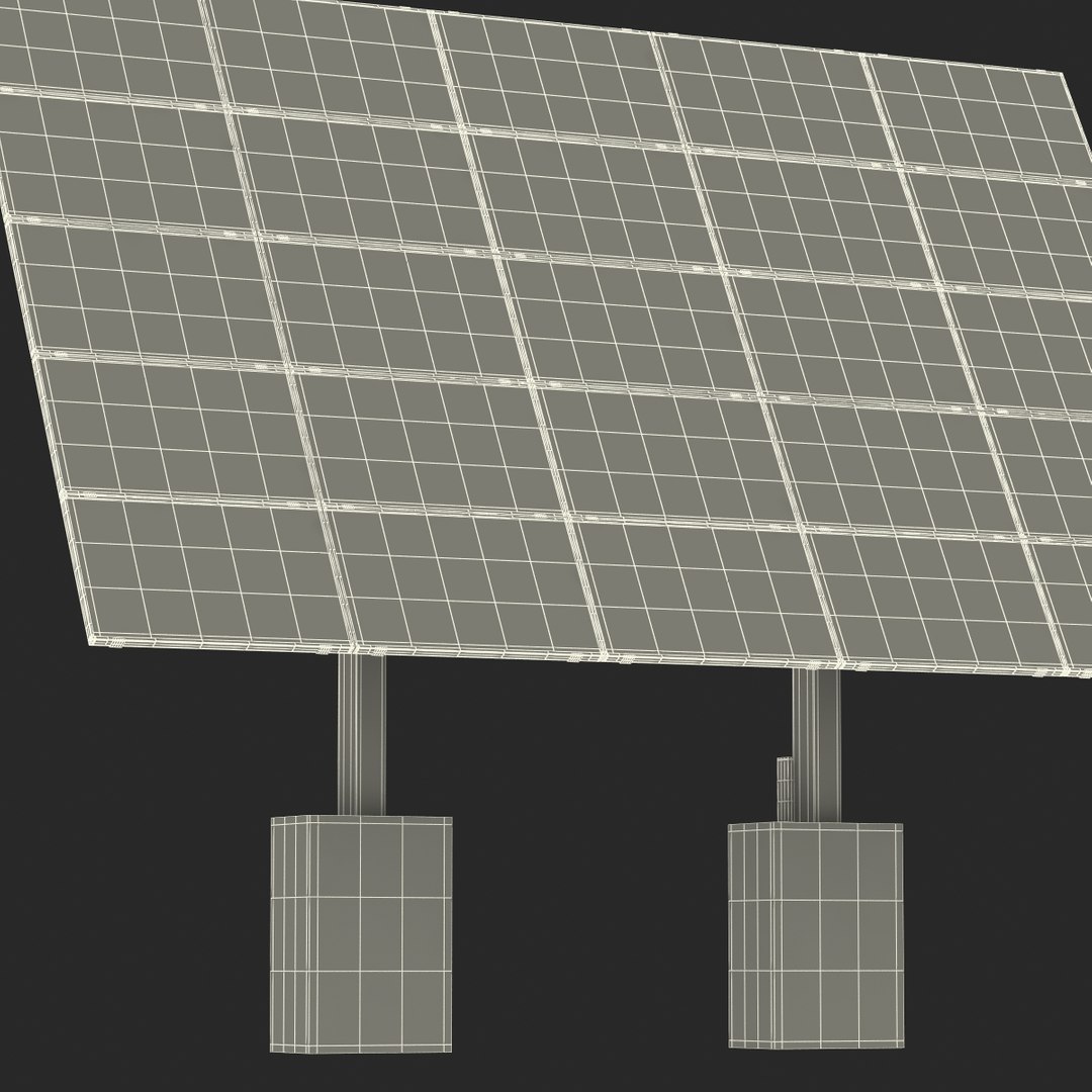 Solar Cell 3ds