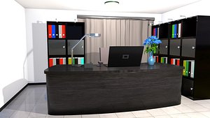 3D Office desk