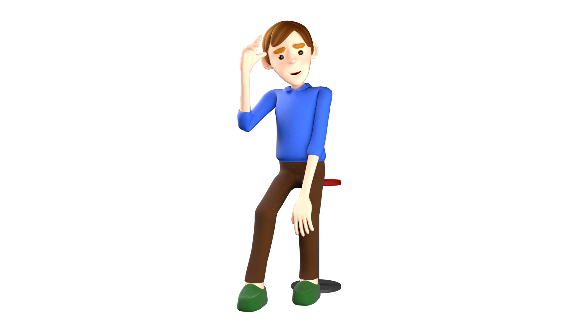 Rigging Boy Cartoon Modeler 3D Model - TurboSquid 1286708