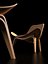 Hans Wegner CH 07 fotel + stół