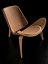 Hans Wegner CH 07 fotel + stół