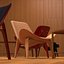 Hans Wegner CH 07 fotel + stół