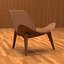 Hans Wegner CH 07 fotel + stół