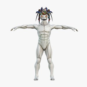 3D model Klain hi and low poly - gltf - fbx - usdc - unitypackage - blend