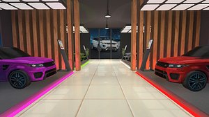 Neon Garage Showroom