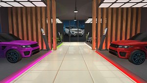 Neon Garage Showroom