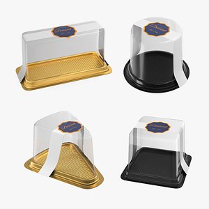 Plastic Food Containers Collection 3 3D model