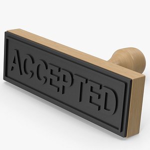 Accepted Rubber Stamp