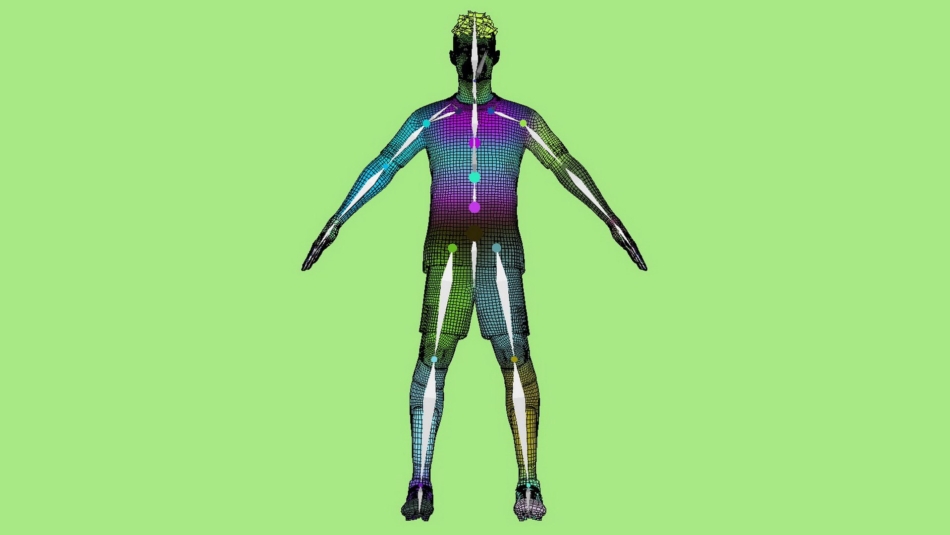 3D T-Pose Rigged Granit Xhaka Leverkusen Model - TurboSquid 2220302