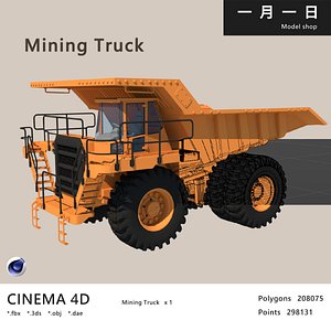 3D Mining Truck model