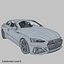 3D Audi RS5 Coupe competition plus 2023