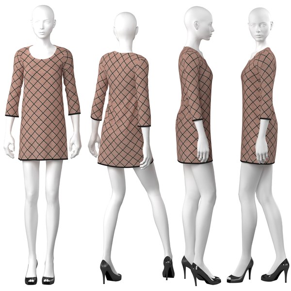 woman mannequin 3d model