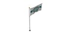 Pole Flag HTS - Tahrir al-Sham