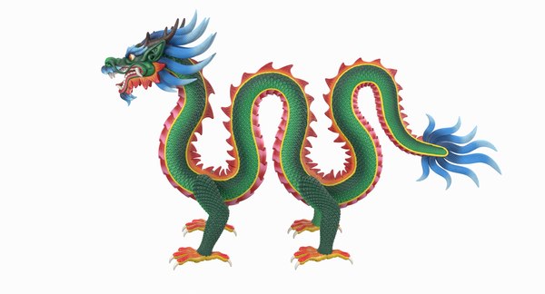 3D chinese dragon rig clr model - TurboSquid 1408071