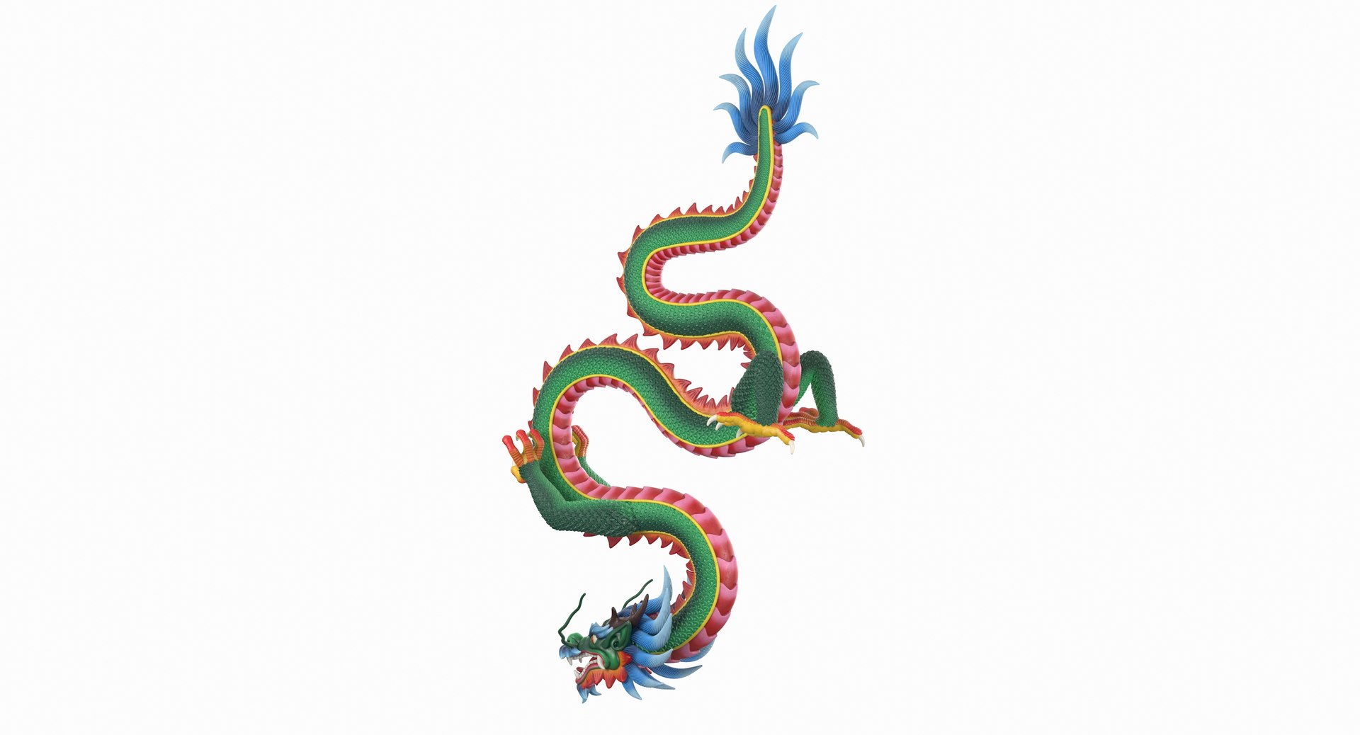 3D Chinese Dragon Rig Clr Model - TurboSquid 1408071