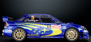 3D Subaru Impreza STi WRC 2006 model