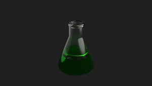 Potion Conical Flask 3D