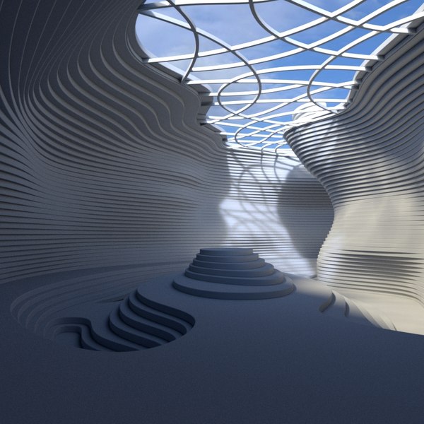 Parametric Pavilion 3D Model - TurboSquid 1457985