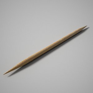 3d model toothpick tooth pick