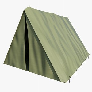 3D Tent 43 with PBR 4K