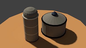 3D silo ladder