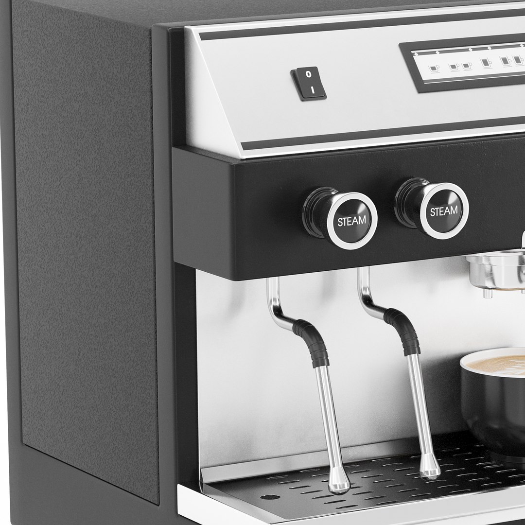 ASTRA Espresso Machine 3D TurboSquid 2005862