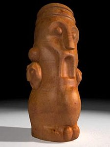 3d totem statue