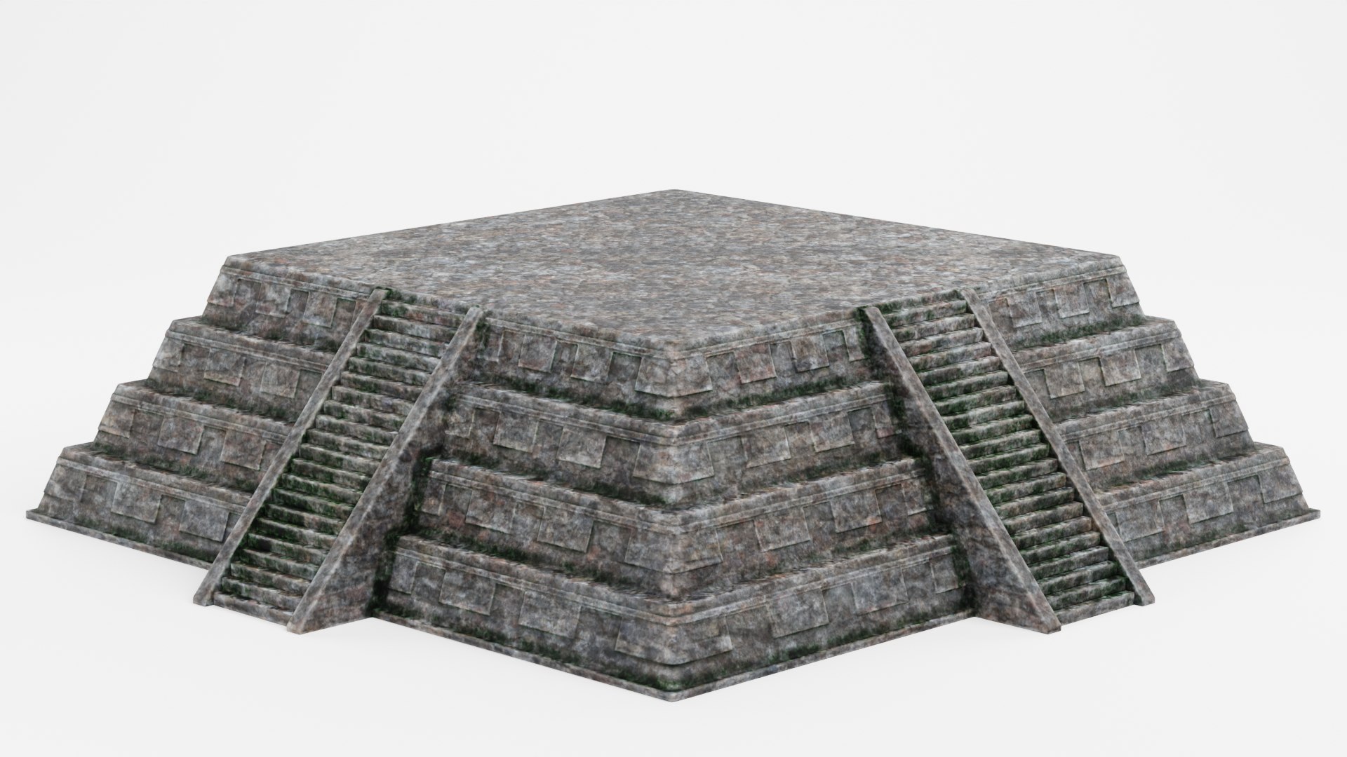 Mayan Pyramid 04 3D Model - TurboSquid 2029522