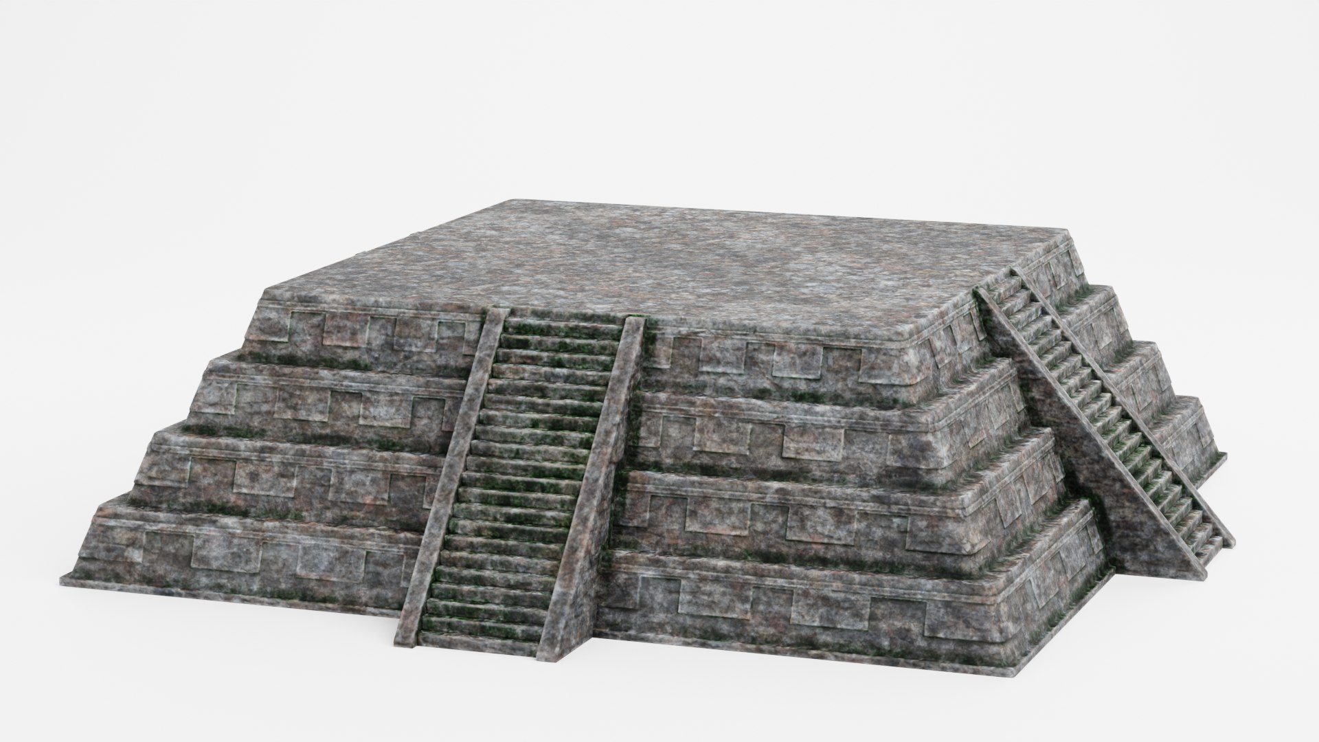 Mayan Pyramid 04 3D Model - TurboSquid 2029522