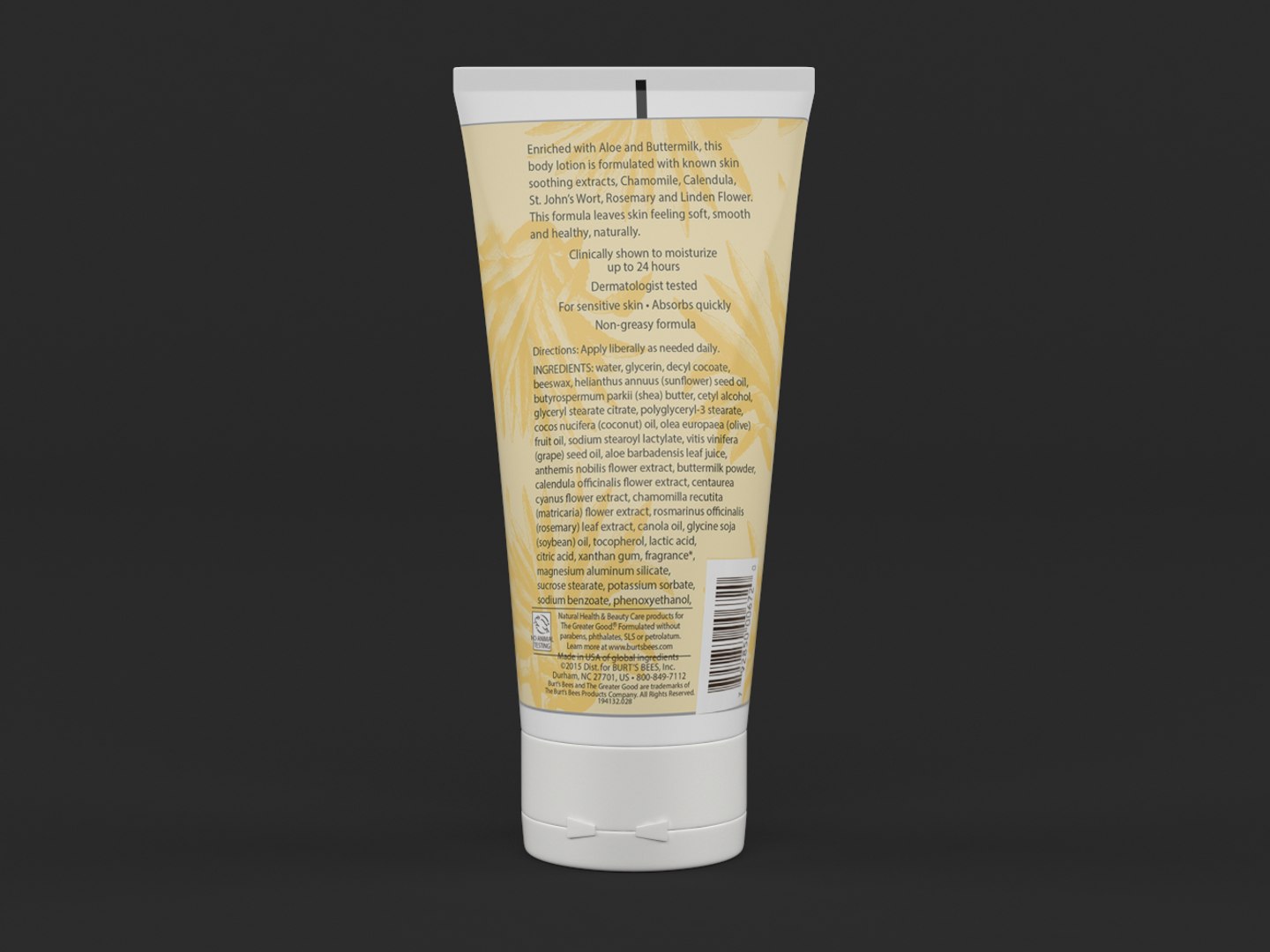 burts bees body lotion 3D model https://p.turbosquid.com/ts-thumb/Zw/FzoRUy/YPCO6mUB/00005/png/1574537123/1920x1080/fit_q87/a84dffa4f4fb8927867990f3350b915d0b4d9a28/00005.jpg