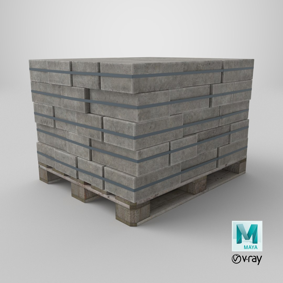 Wooden Pallet with Bricks Stack PBR 01 3D https://p.turbosquid.com/ts-thumb/Zw/GeyibO/o3/stemcell_maya_vray_render/png/1710154040/1920x1080/fit_q87/3a87d9618583c1e1be01ac207a56d85ba65af9cb/stemcell_maya_vray_render.jpg