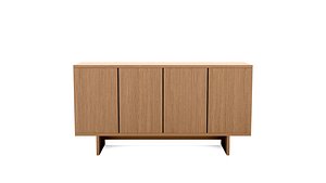 IKEA STOCKHOLM 2025 Sideboard with oak veneer finish model