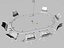 vray 렌더링 설정이있는 holdem 포커 테이블 (1)