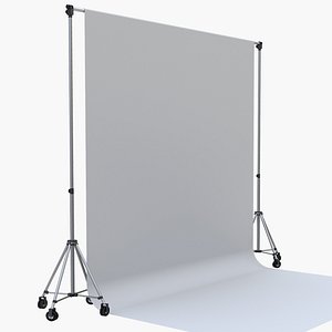 3D photography backdrop support