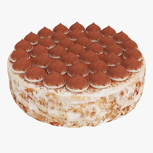 Tiramisu cake model