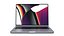 3D Apple MacBook Pro 14 inch 2021 Space Gray model