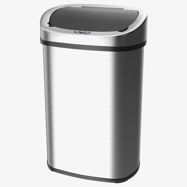 Sensor Kitchen Trash Can 3D