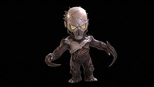 3D ChibiNecro1Pack2 model