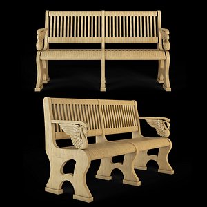 3D bench cnc model