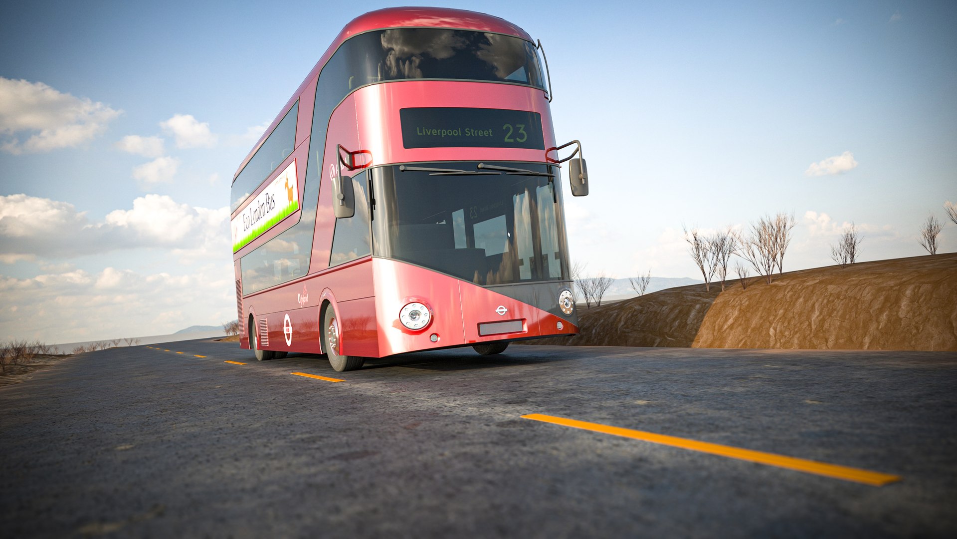 3D Arriva London bus LT7 Routemaster model - TurboSquid 2164947