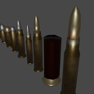ammo bullets 3D