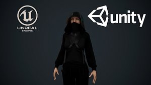 AssasinGirl 3D model