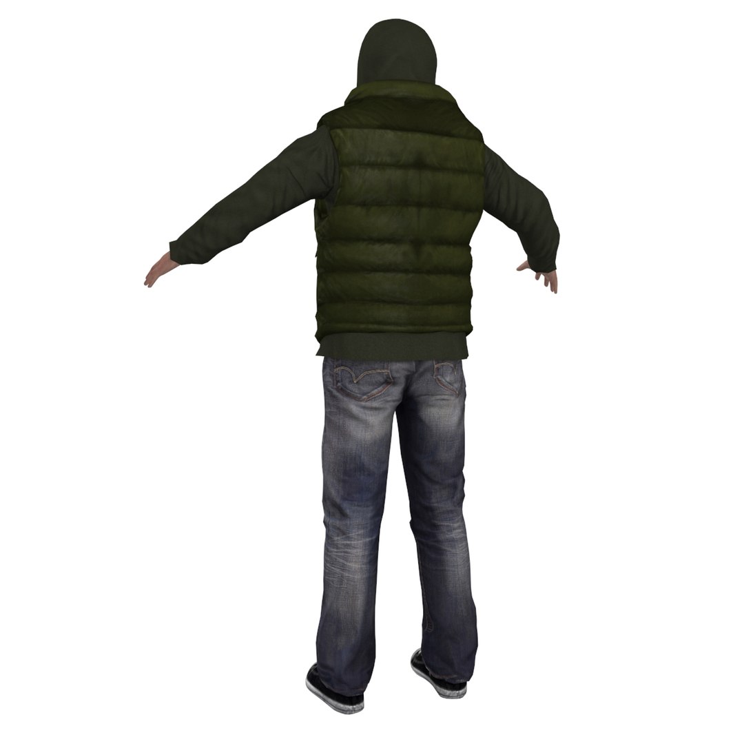 3d Rigged Rebel Model